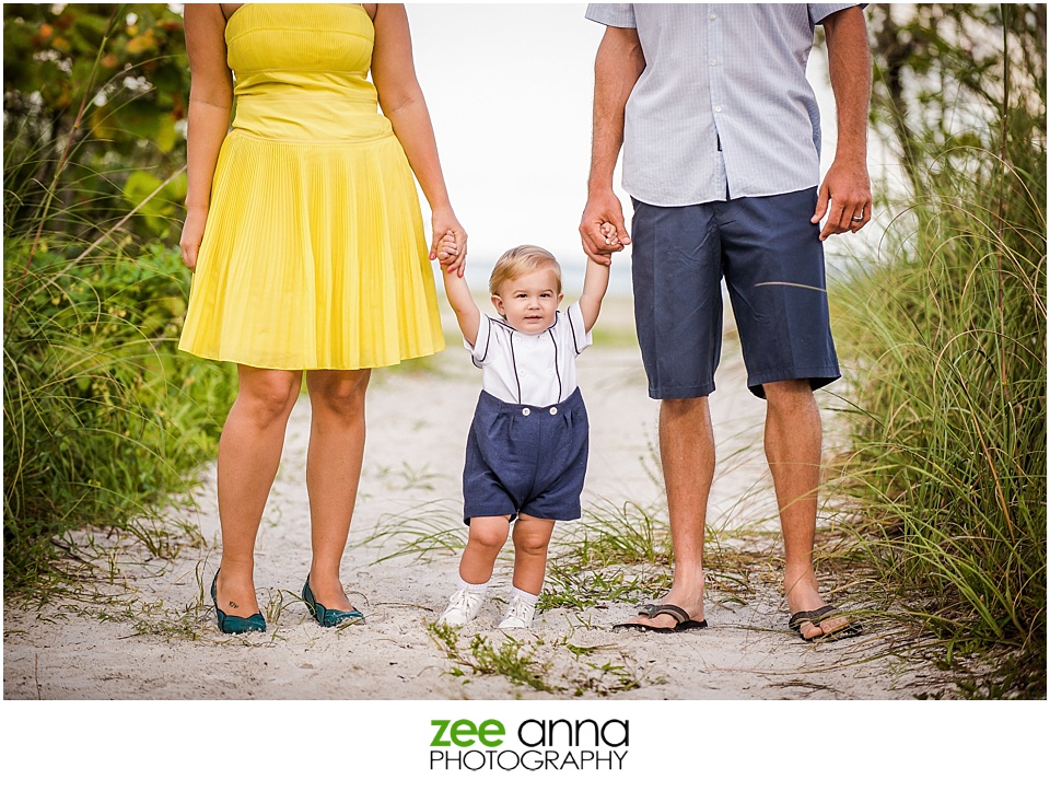 Bowditch Point Park Fort Myers Beach Family Session by Zee Anna Photography