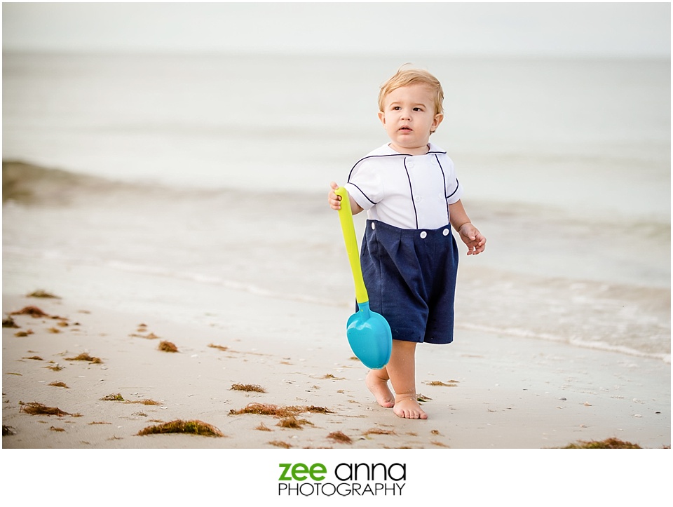 Bowditch Point Park Fort Myers Beach Family Session by Zee Anna Photography