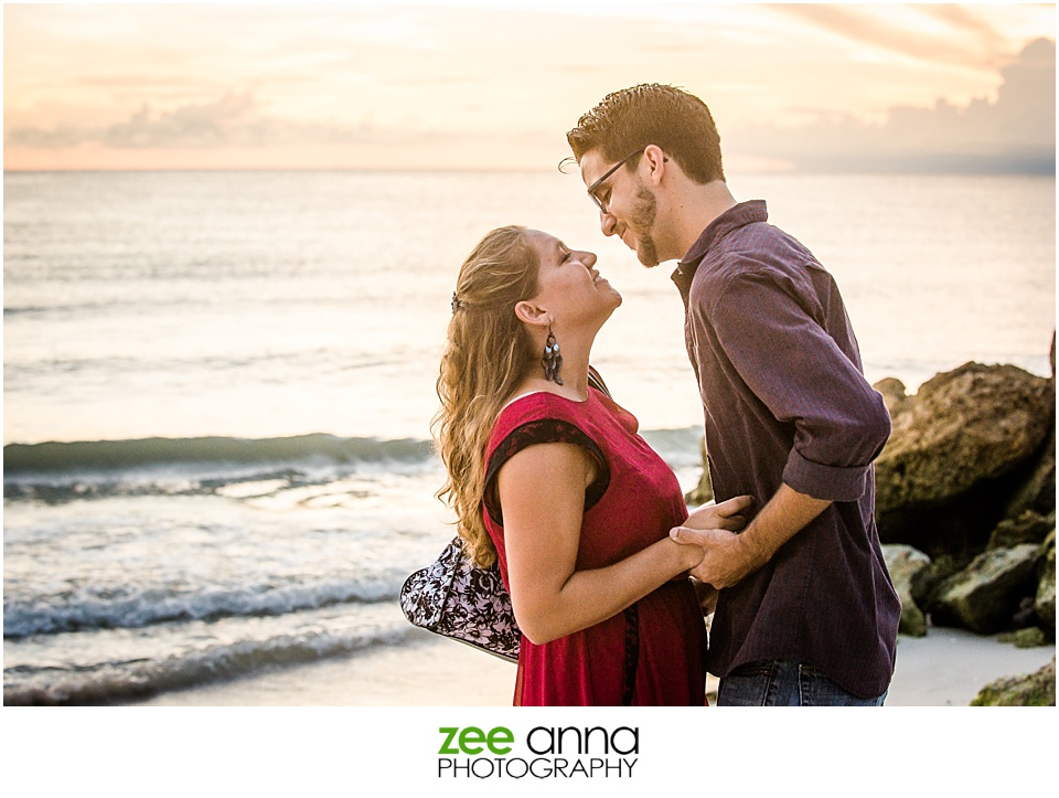 Naples wedding proposal at the Naples Beach & Golf Club Hotel by Zee Anna Photography