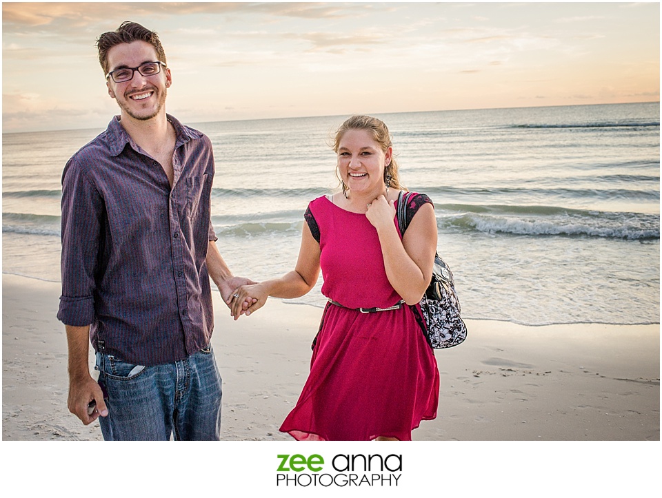 Naples wedding proposal at the Naples Beach & Golf Club Hotel by Zee Anna Photography