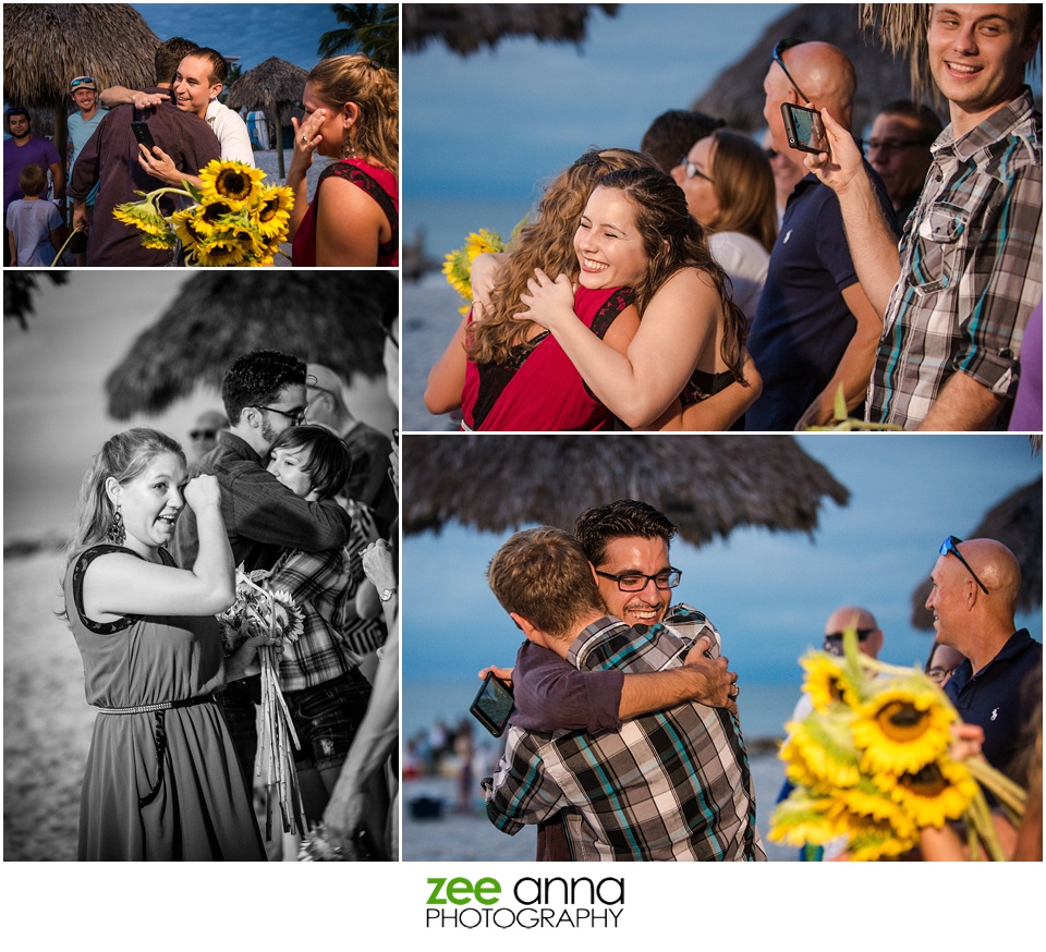 Naples wedding proposal at the Naples Beach & Golf Club Hotel by Zee Anna Photography