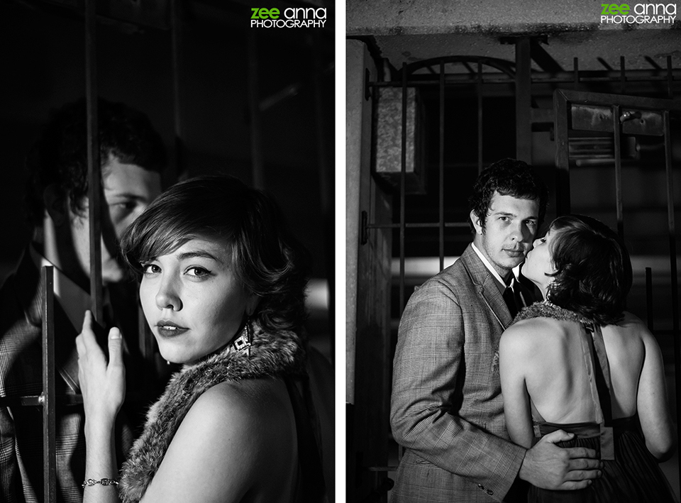 Film-Noir-Downtown-Fort-Myers-Couple-Photo-Shoot