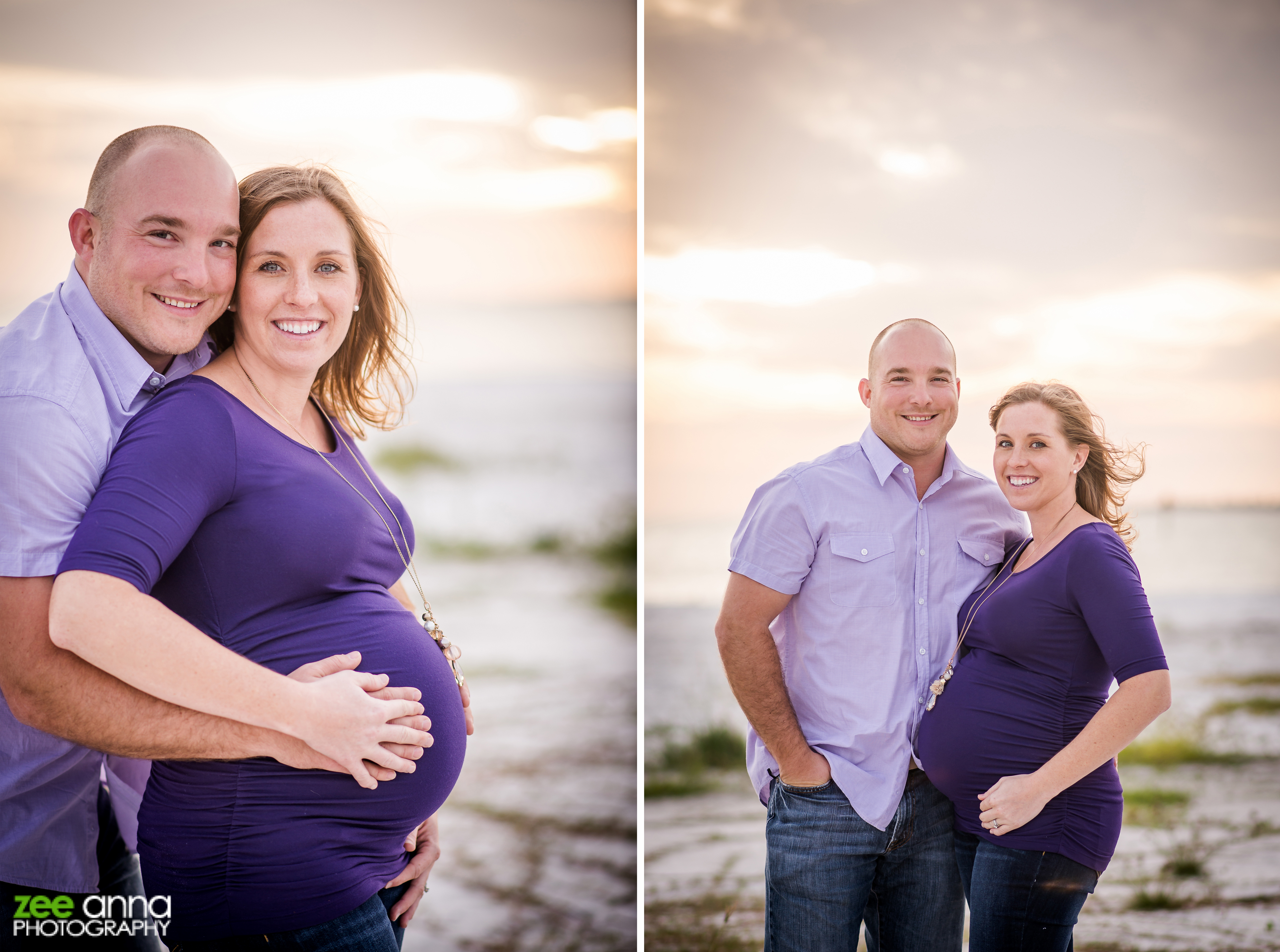 Fort Myers Beach Maternity Shoot - Zee Anna Photography