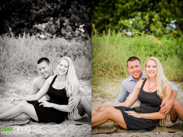  Downtown Naples Engagement Session by Zee Anna Photography