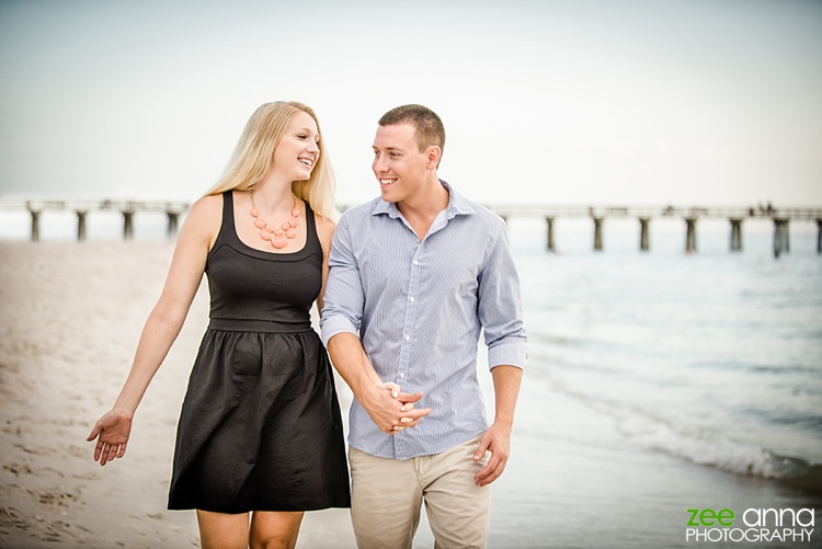  Downtown Naples Engagement Session by Zee Anna Photography