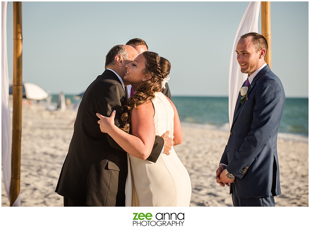 Naples Wedding at La Playa Beach Resort by Party Rox with Photography by Zee Anna Photography