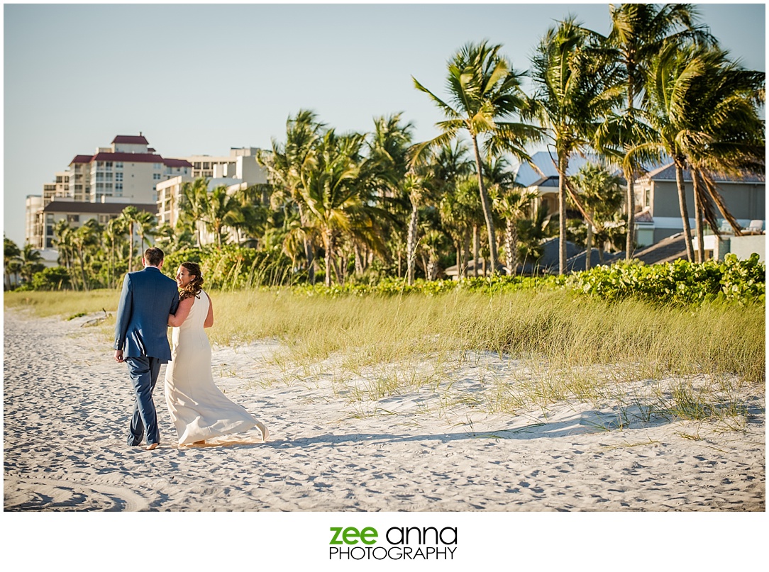 Naples Wedding at La Playa Beach Resort by Party Rox with Photography by Zee Anna Photography