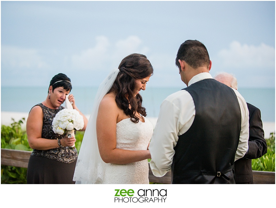 Naples Beach Wedding Photography by Zee Anna Photography on the beaches of Naples Florida