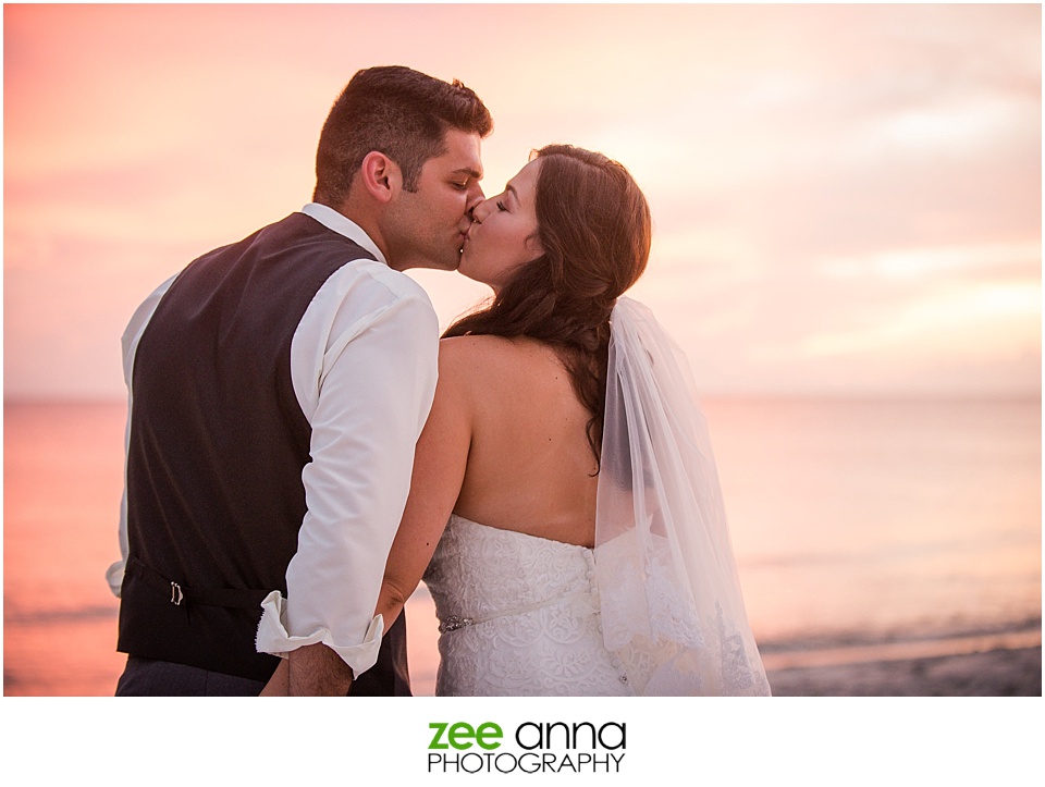 Naples Beach Wedding Photography by Zee Anna Photography on the beaches of Naples Florida