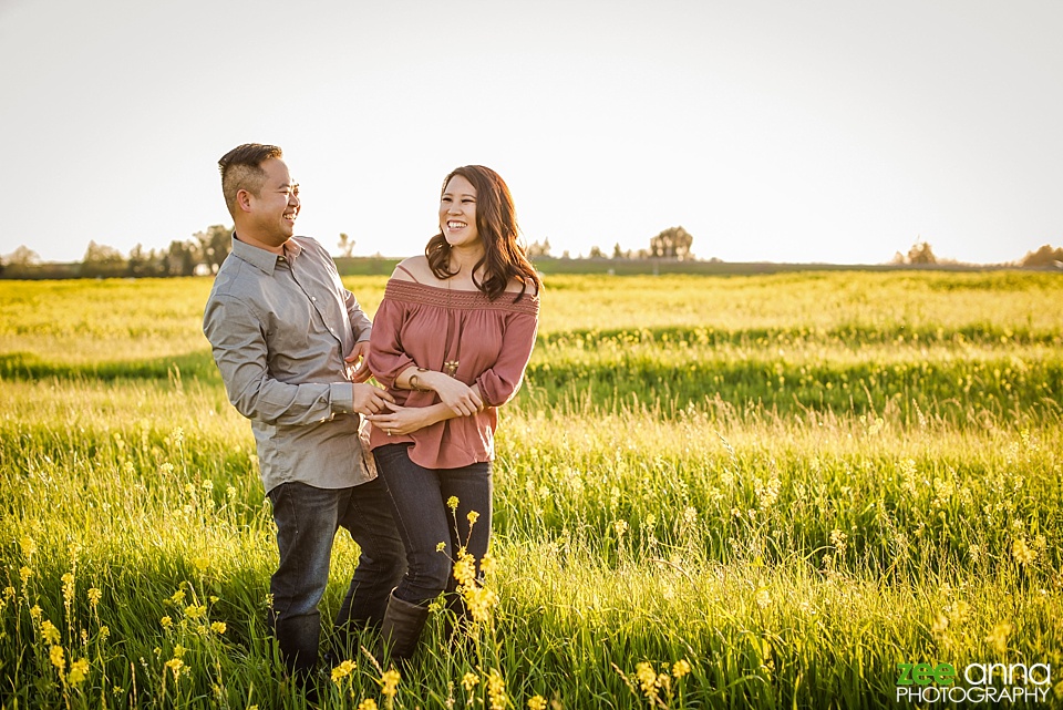 Sacramento Engagement Photography at Riverwalk by Zee Anna Photography