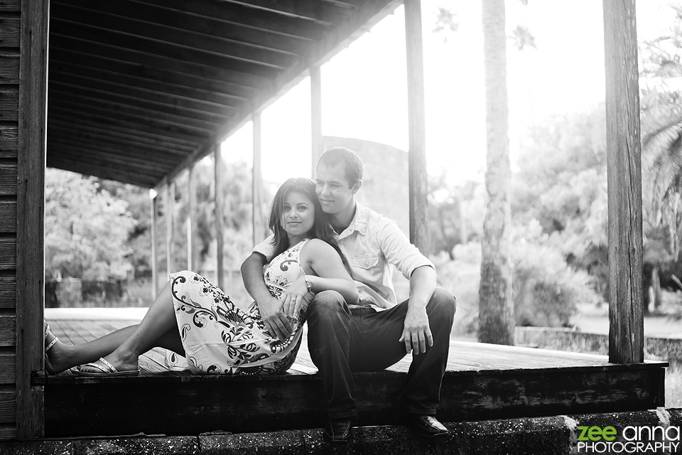 shane and darlene engagement shoot koreshan state park
