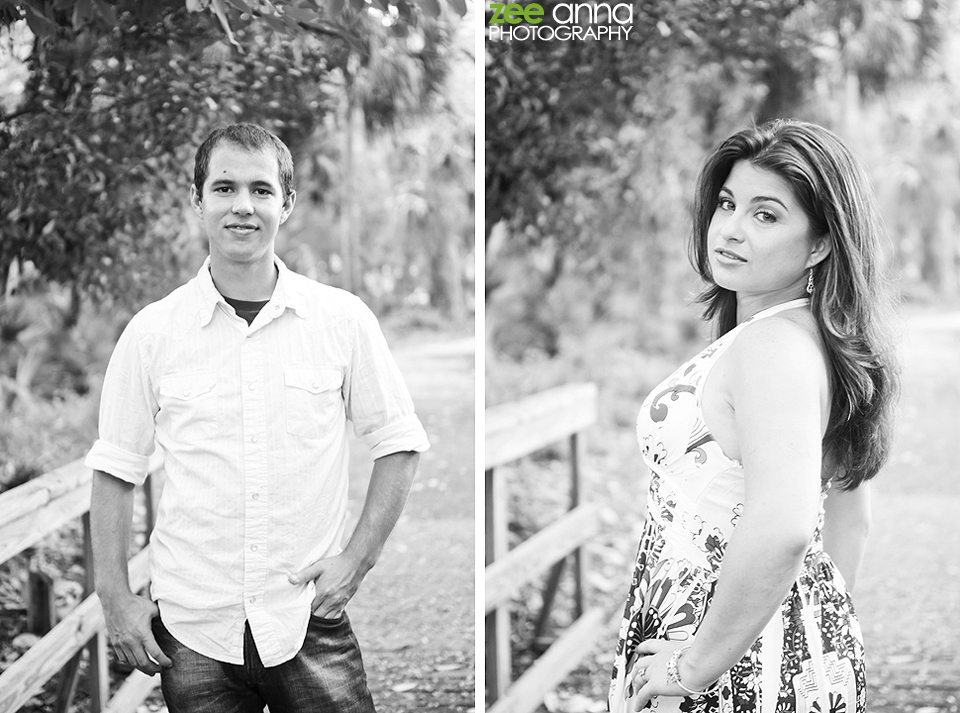 Shane and Darlene engagement shoot at Koreshan State Park