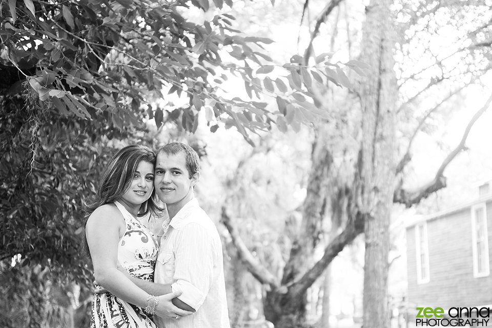 Shane and Darlene engagement shoot at Koreshan State Park