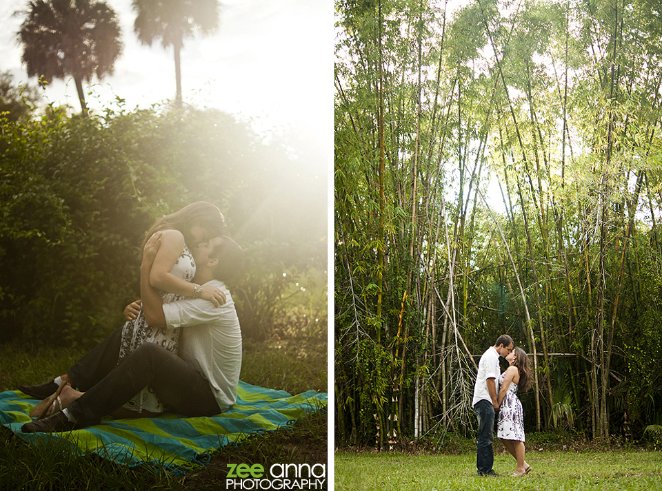 shane and darlene engagement shoot at koreshan state park
