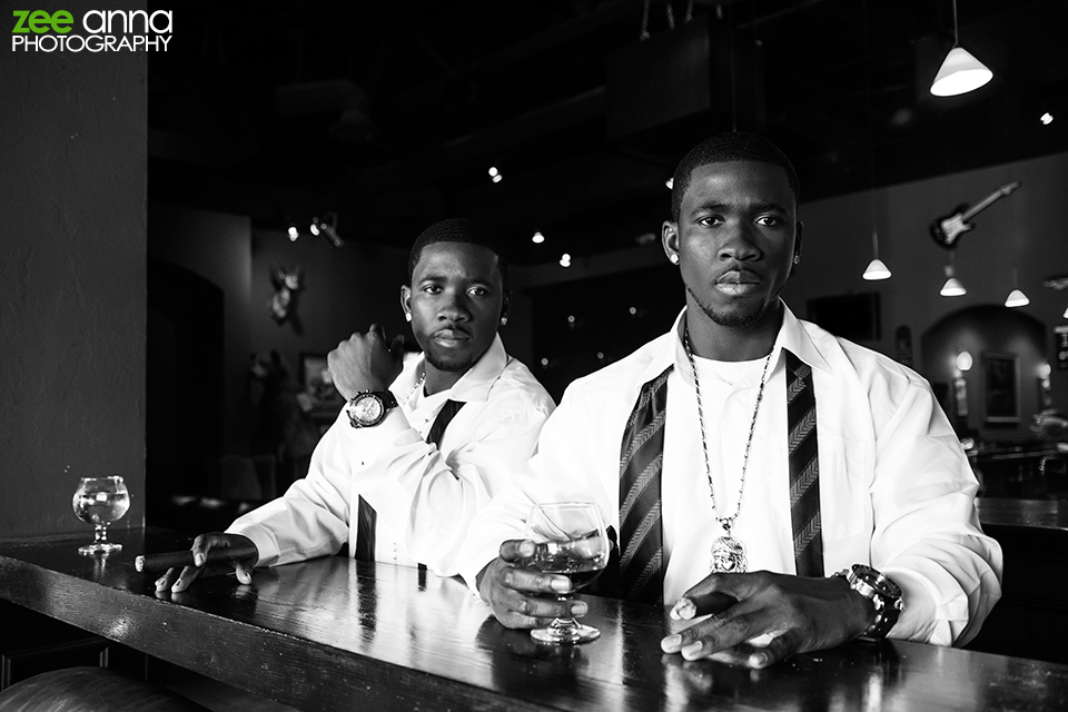 Split Image R&B Promo shoot at World Famous Cigar Bar Fort Myers