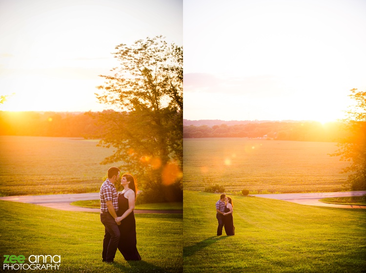Ohio engagement photography by zee anna photography