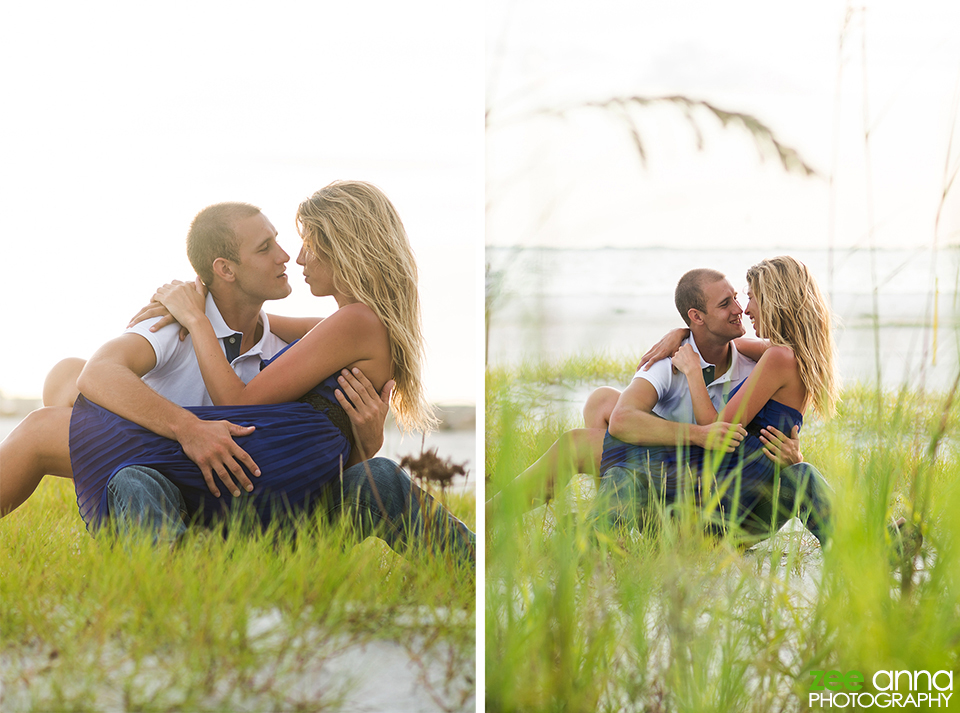 Dutch and Stephanie have their senior and couple session at Bowditch Beach in Fort Myers Beach