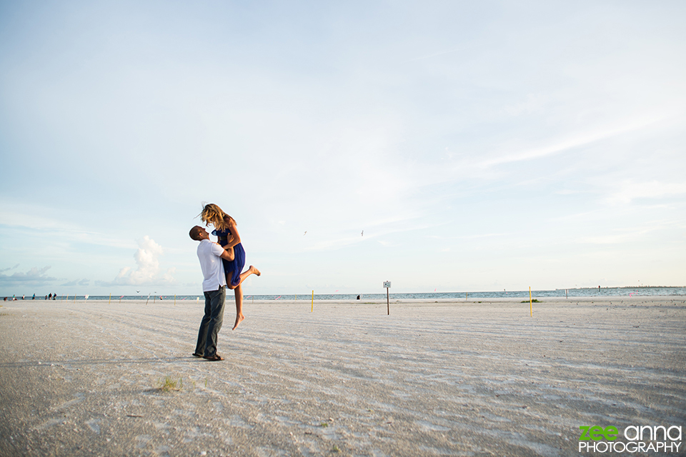 Dutch and Stephanie have their senior and couple session at Bowditch Beach in Fort Myers Beach