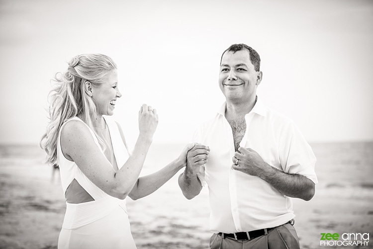 Underwater Anniversary shoot and beach shoot by Zee Anna Photography