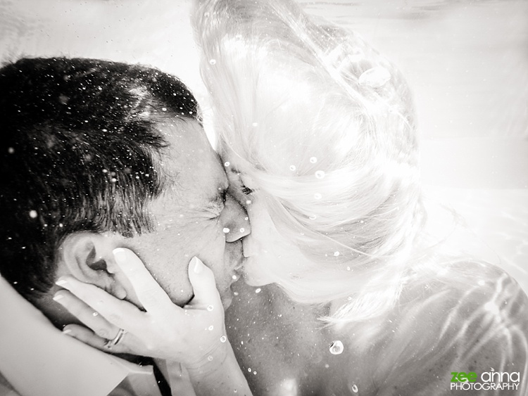 Underwater Anniversary shoot and beach shoot by Zee Anna Photography